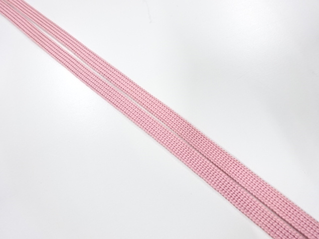 アンティーク　正絹　帯留め用　手組三分紐